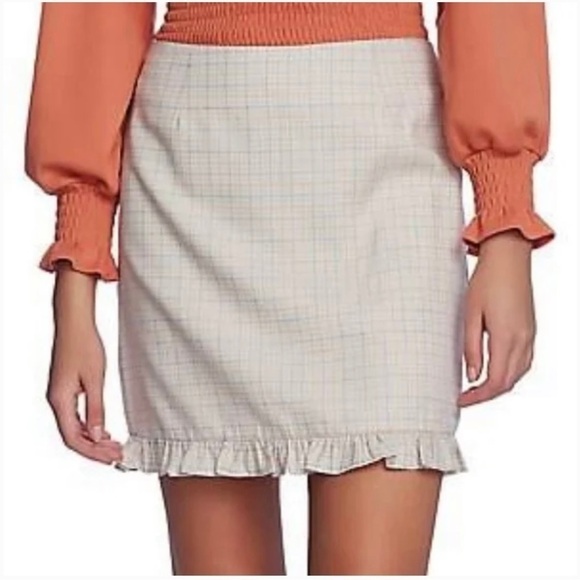 NWT 1. State Plaid Skirt Size 12 - Picture 1 of 6